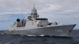 Nederlands fregat vertrokken richting Japan