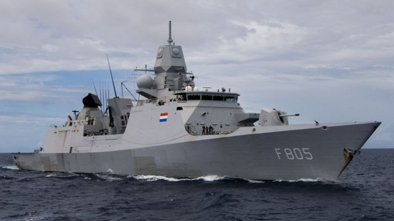 Nederlands fregat vertrokken richting Japan