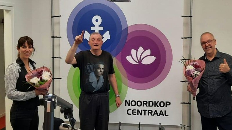 Fred bedankt redactie Noordkop Centraal