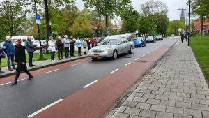 Erehaag voor Peter Groenveld