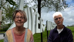 Willem Bakker en Marijke Snik in Zijper Museum