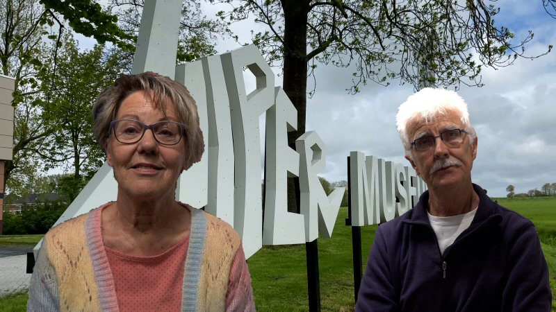 Willem Bakker en Marijke Snik in Zijper Museum