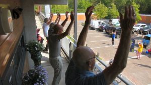 Wethouder Kruit doet mee aan Beweegdag