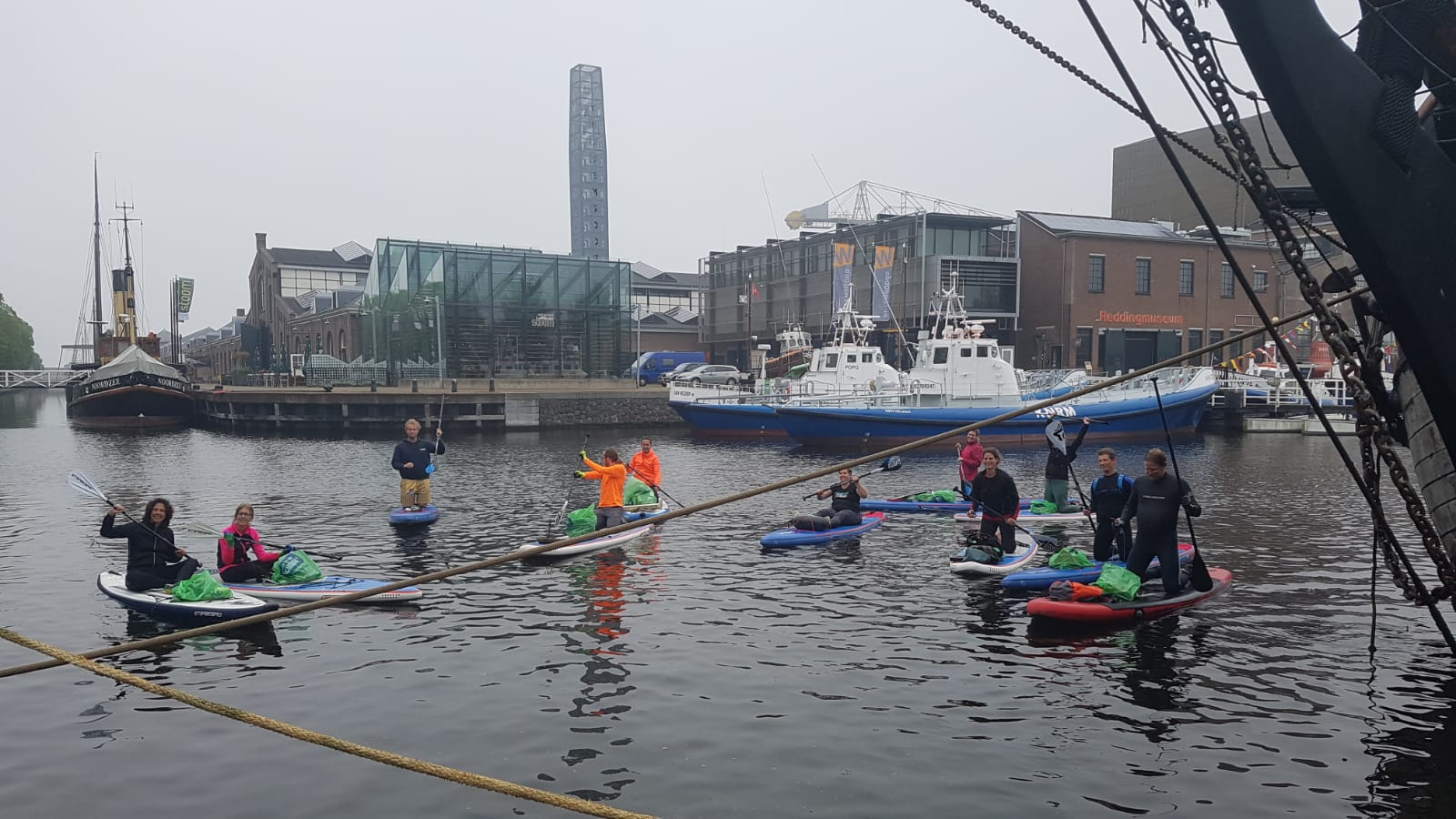 Sup Cleanup Den Helder succes
