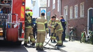 Brand in centrum Den Helder