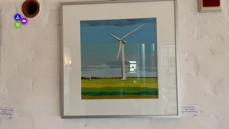 Expositie van Willy Politiek in Cultuurschuur