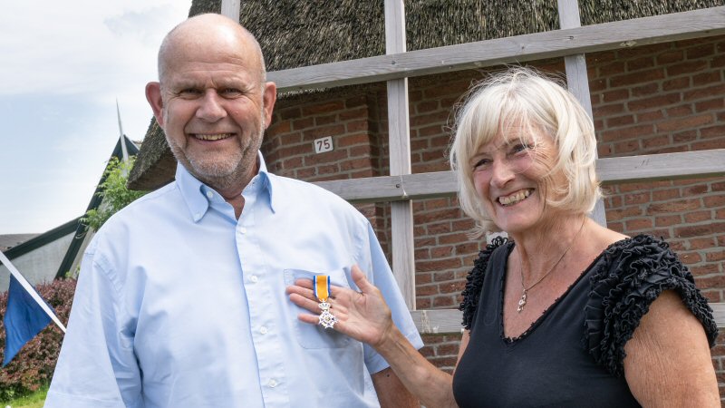 Lintje voor Ton Maas