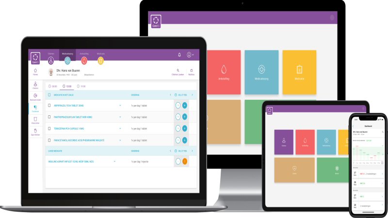 Nieuwe app voor medicijngebruik in de thuiszorg
