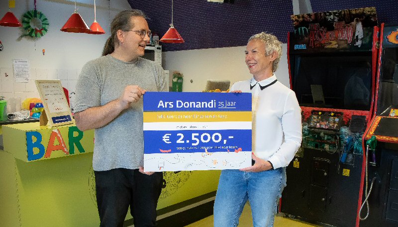 Rinus van de Reep in het zonnetje gezet