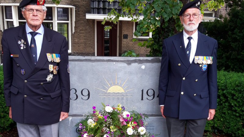 Vlaggen wapperen zaterdag voor alle veteranen