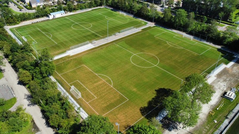 Eerste aftrap op nieuwe velden Schagen United