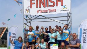 Team Toos legt 240 kilometer af in 24 uur