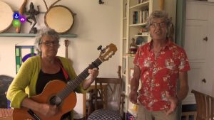 Greetje en Herman oefenen ‘Een zee vol liefde’