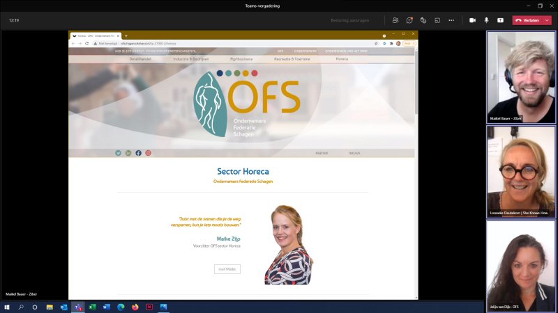 Website OFS in nieuw jasje