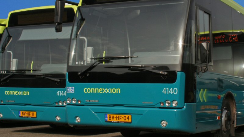 Uitstoot van bussen Noord-Holland noord omlaag