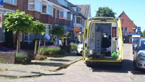 Voorkant woning Den Helder ingestort