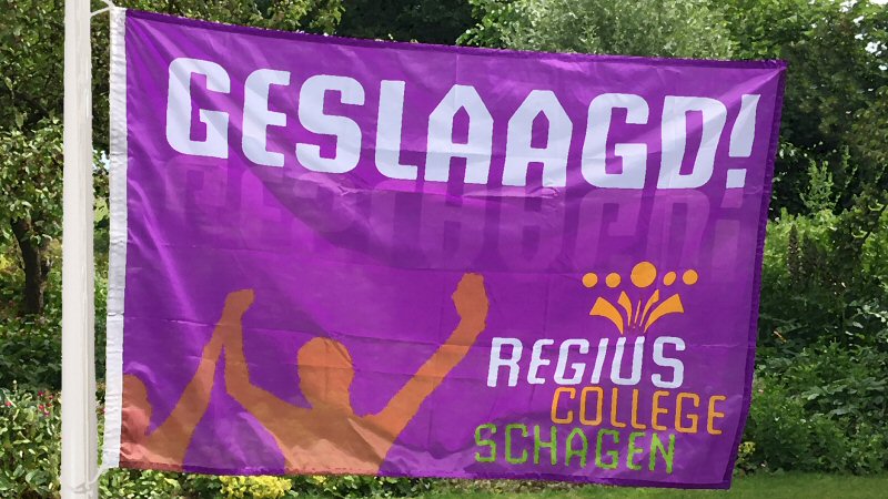 Veel leerlingen Regius College geslaagd