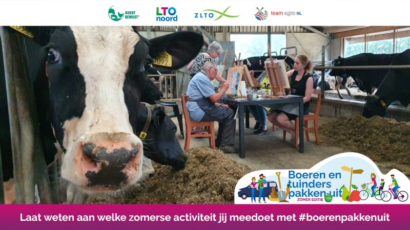 Boeren en tuinders pakken uit in de zomer