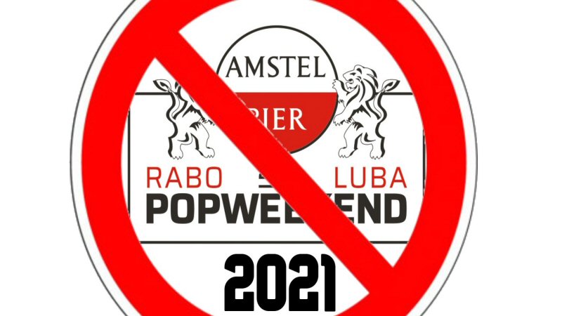 Coronamaatregelen zetten streep door Popweekend
