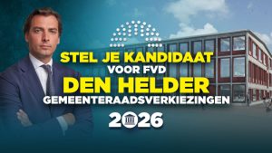 Forum voor Democratie zet in op deelname aan gemeenteraadsverkiezingen Den Helder