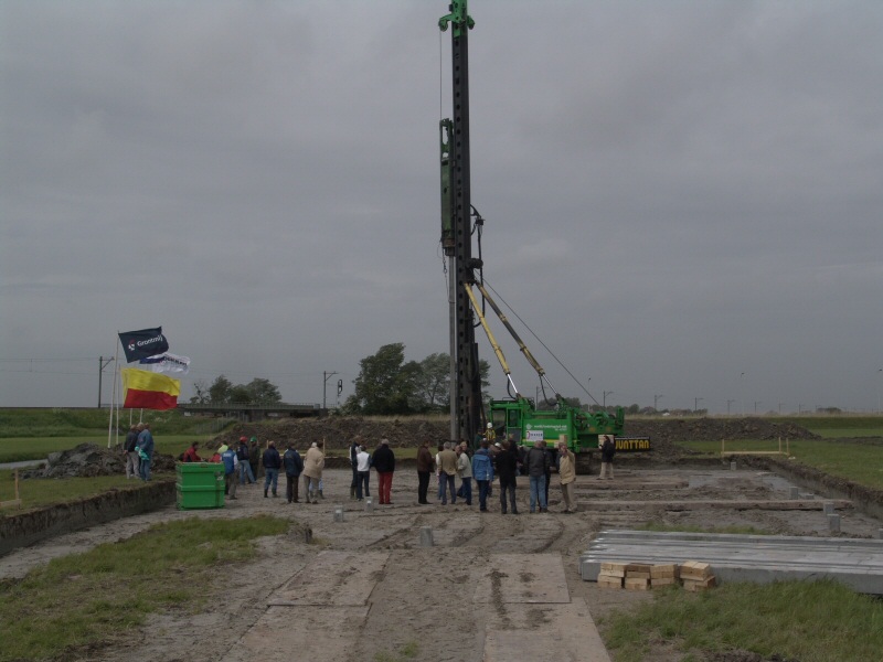 Eerste paal VV Schagen