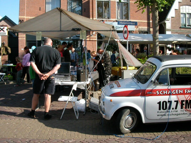 Schagen FM op braderie