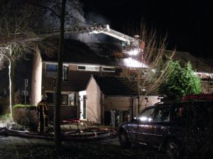 Woning Schagen door brand verwoest