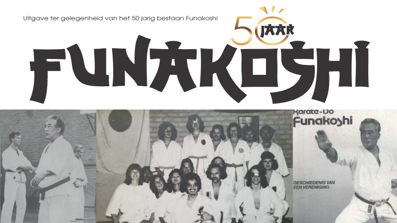 Boek over 50 jaar Funakoshi
