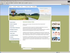 Gemeente Niedorp komt met nieuwe website