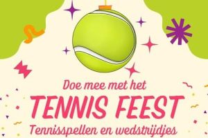 Vijf clubs bundelen krachten voor tennisfeest kinderen