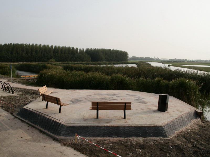 Uitkijkpunt bij gemaal Kolhorn