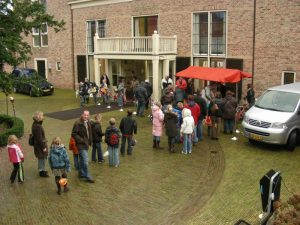 Keuvel-drukte bij Slot Schagen