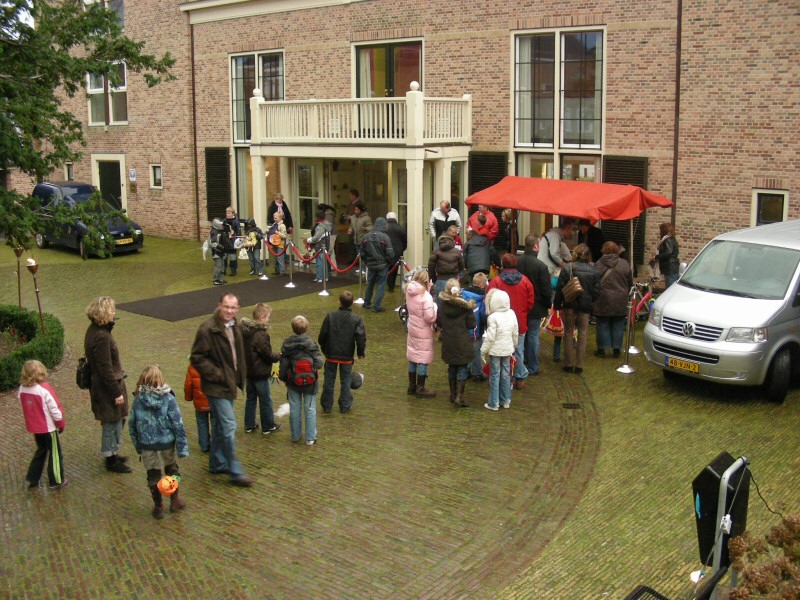 Keuvel-drukte bij Slot Schagen