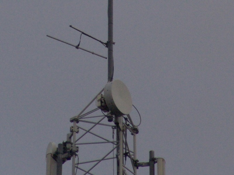 Mast Schagen FM beschadigd