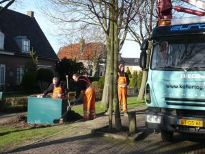 Nieuwe stroomkast voor markt Warmenhuizen