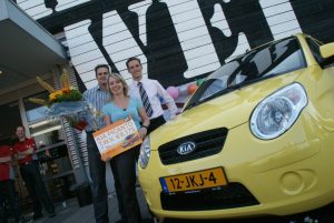 Amber wint Kia bij Karwei