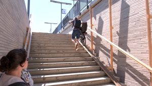 Omstreden fietsgoot Station Zuid wordt vervangen