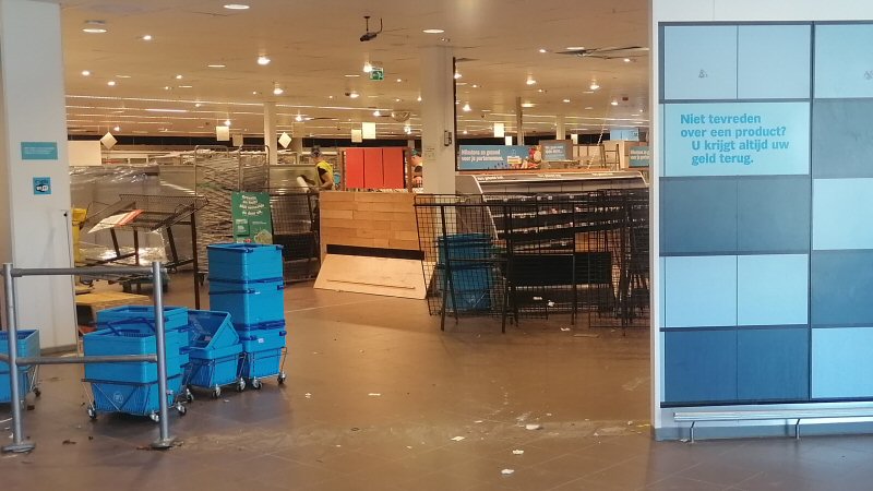 Appie nu echt dicht