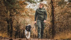De aanlijner wint ook dit jaar in het bos