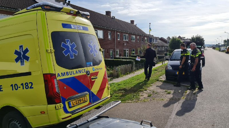Aanrijding voetganger in Burgerbrug