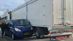Aanrijding op Slootgaardweg Waarland