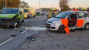 Gewonde bij ongeval Warmenhuizen