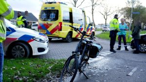 Fietser aangereden in Warmenhuizen