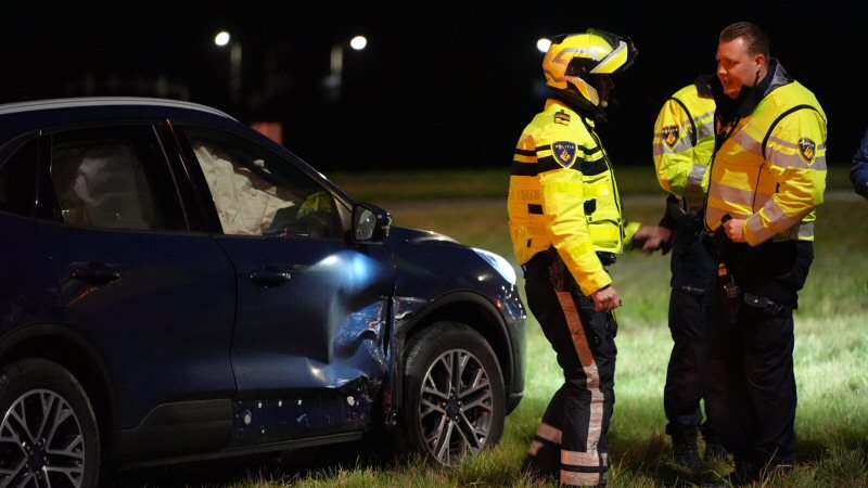 Flinke schade bij aanrijding N99