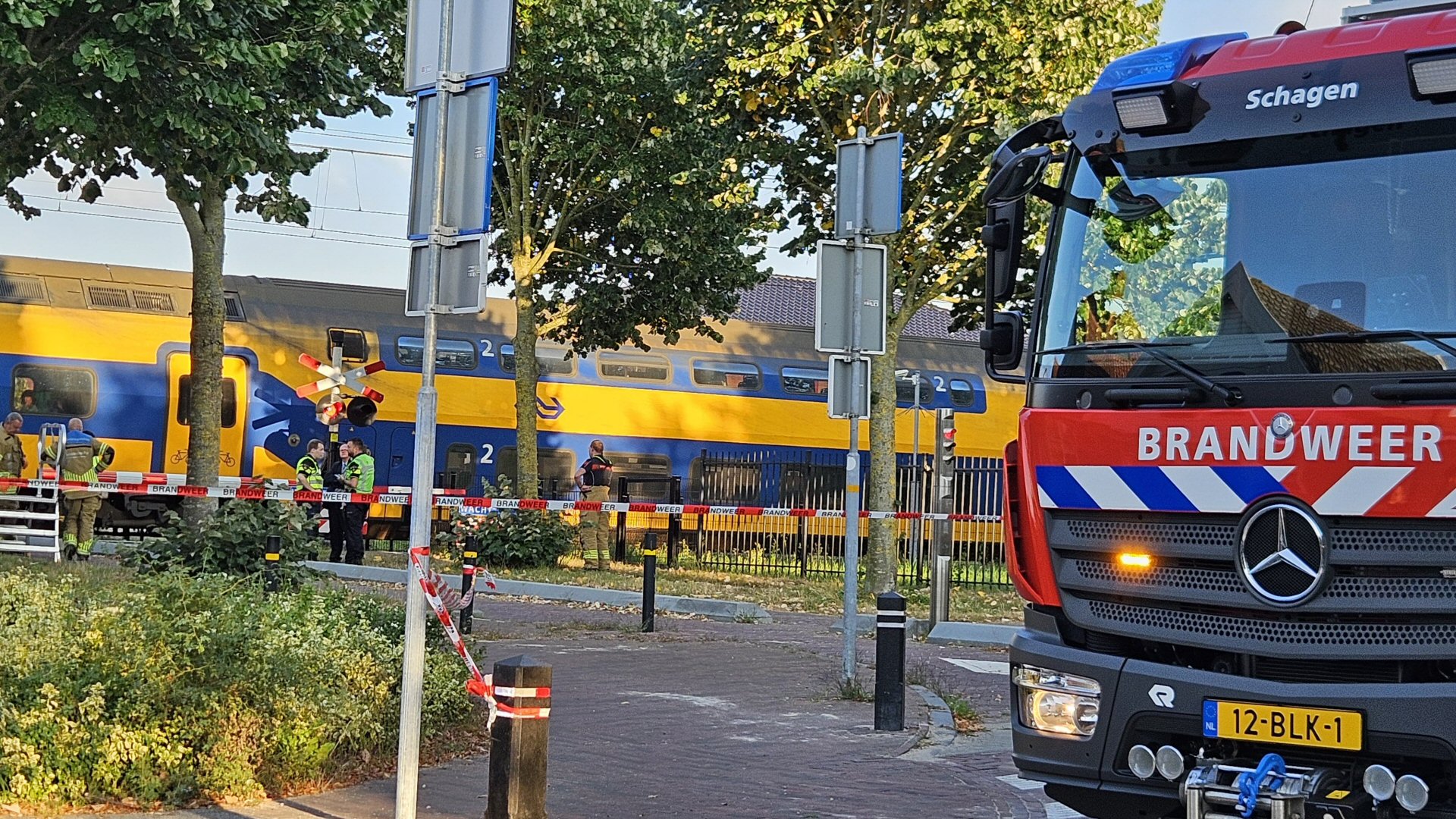 Persoon overleden bij ongeval met trein