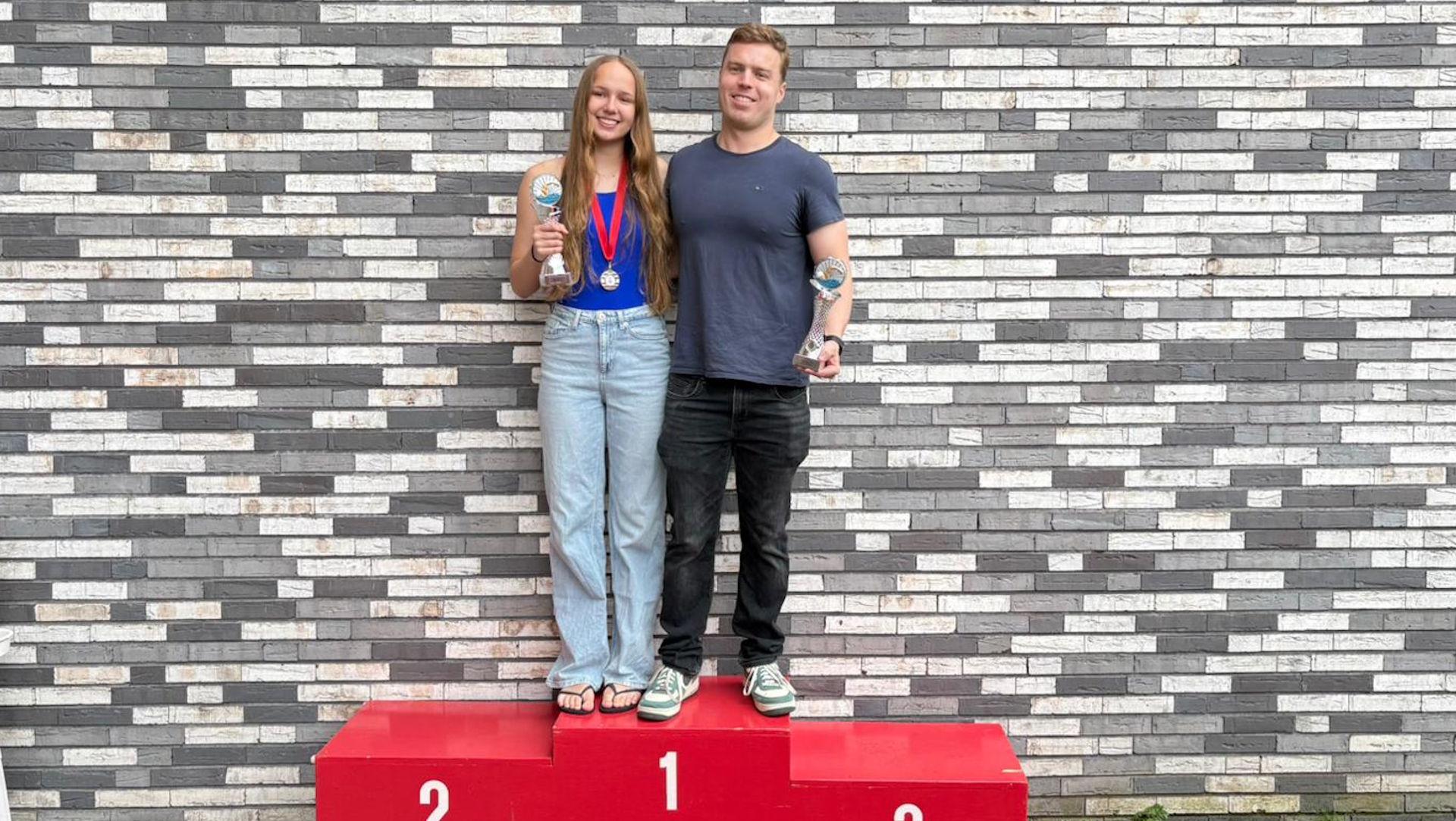 Jordi de Nijs en Romée Smit opnieuw clubkampioenen van MSV Zeemacht  