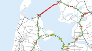Technische storing: Afsluitdijk afgesloten