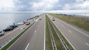 Afsluitdijk eerste weekend van juli open voor fietsers en wandelaars