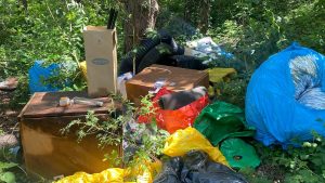 Drugsafval gevonden in bos Callantsoog