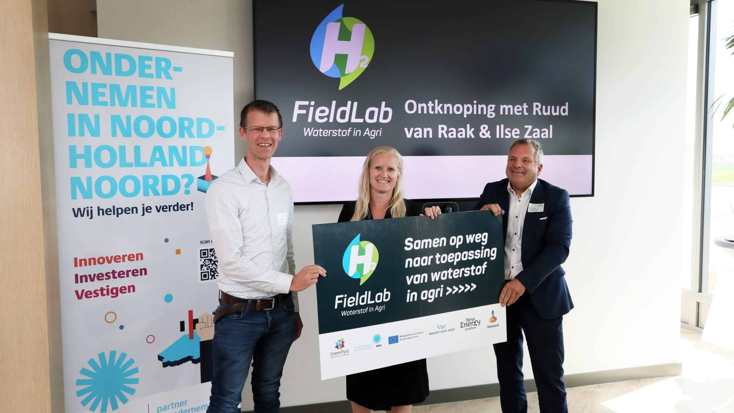 EFRO-project Fieldlab Waterstof in Agri NHN officieel van start